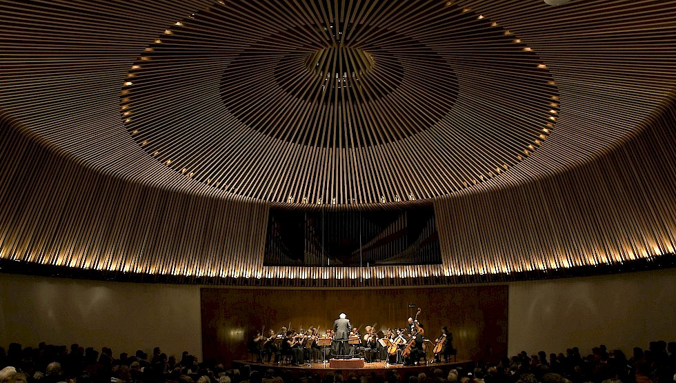 The Luis Angel Arango Library Concert Hall. Photo: German Montes