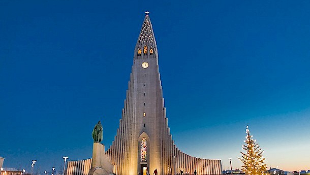 Hallgrímskirkja church is Reykjavík’s main landmark and has an organ weighing 25 tonnes. Photos: Promote Iceland