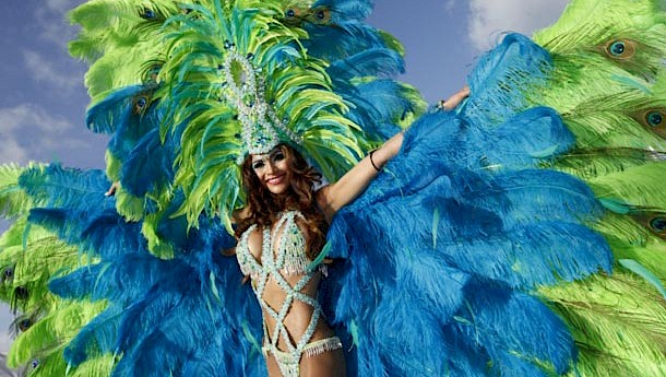 Carnival, which spawned the UK's Notting Hill Carnival, is a raucous cultural celebration.